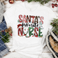 Santa's Favorite Nurse, Sublimation Transfer