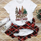 Merry Christmas Y'all Trees Sublimation Transfer