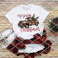 Merry Christmas Truck Sublimation Transfer
