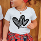 Love Hearts, kid screen print, Screen Print Transfer, Ready to Press