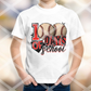 100 Days of School Baseball Sublimation Transfer