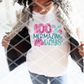 100 Mermazing Days Sublimation Transfer