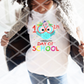 100 Days of School Owl Sublimation Transfer