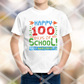 Happy 100 Days of School Sublimation Transfer