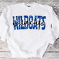 Wildcats Sublimation or HTV Transfer