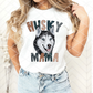 Husky Mama, Dog Sublimation transfer
