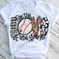 For the love of the game, Baseball Sublimation Transfer
