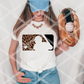 Baseball Animal Print, Baseball Sublimation Transfer