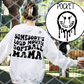 DTF Somebody's loud mouth softball mama with Pocket, Ready to Press Transfer
