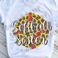 DTF Softball Sister, Ready to Press Transfer