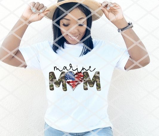 DTF Military Mom, Ready to Press Transfer