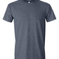 Heather Navy Gildan Softstyle