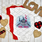 Love Bites, Shark, Valentine's Day, Ready to press, Sublimation Transfer