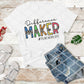 Difference Maker Teacher Life, Screen print transfer