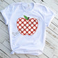 Polka Dot Apple Teacher Sublimation Transfer