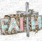Faith Cross Sublimation Transfer
