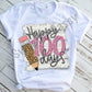 Happy 100 Days Sublimation Transfer