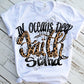In Oceans Deep My Faith Will Stand Sublimation or DTF Transfer