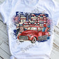 USA, God Bless America, Red Truck