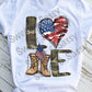 LOVE, Military, Army, Marines, National Guard, USA