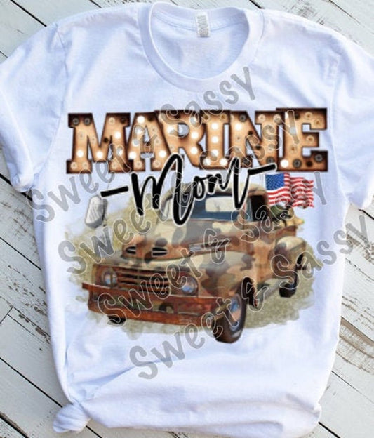 Marine Mom, Daughter, Sister, Girl, Brat, Wife, Vet