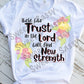 Trust in the Lord Sublimation Transfer