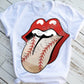 HTV Baseball Tongue and Lips Transfer