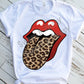 KISS Lips, Leopard Print