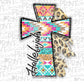 Hallelujah, Aztec cross Sublimation Transfer