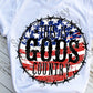 This is God's Country, USA, America, Stars and Stripes