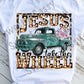 Jesus Take the Wheel Sublimation or Dtf Transfer