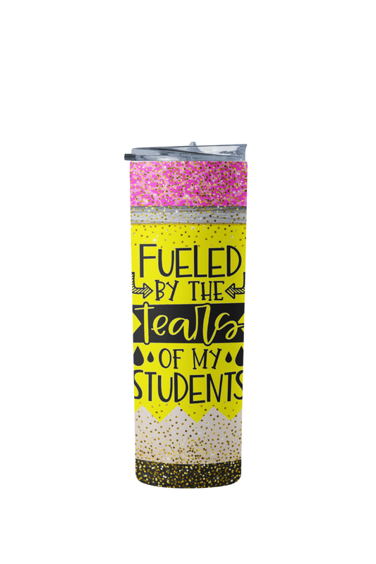 Fueled by the tears of my students, Sublimation Transfer, Ready to Press